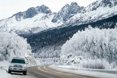Исследуйте Аляску зимой: Коллекция захватывающих изображений