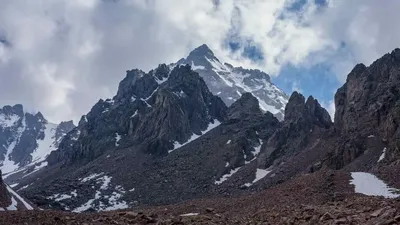 Фото арт гор Алматы в стиле 4K