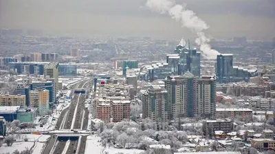 Загадочная красота зимнего Алматы на вашем экране