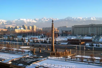 Фотографии Алматы зимой: подбирайте размер и формат по вкусу