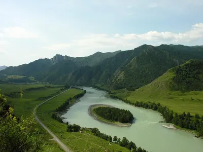 Фото реки катунь в хорошем качестве