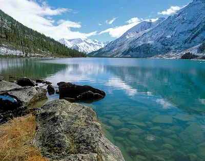 Невероятные панорамы Алтайских гор на фото - скачивайте бесплатно