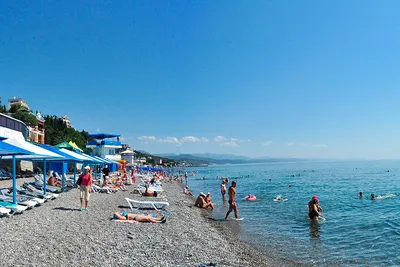 Фото Алушта пляж - красивые изображения для скачивания в хорошем качестве