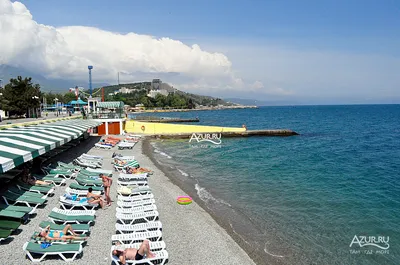 Фото Алушта пляж - бесплатное скачивание в хорошем качестве