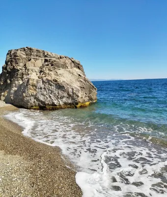 Арт-фото пляжа Алушта