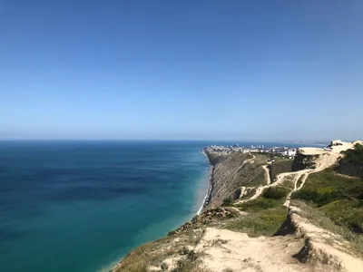 Фон с рисунком гор Anapa для декорации