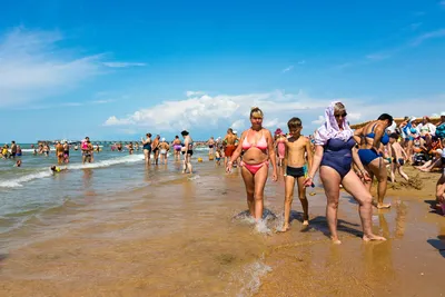 Фото пляжа Витязево бесплатно для скачивания