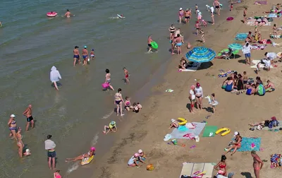 Фото пляжа Витязево в формате PNG бесплатно