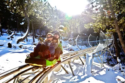 Андорра зимой: Великолепные заснеженные пейзажи в JPG формате