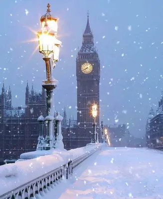Белоснежные дни: Зимние картины Англии