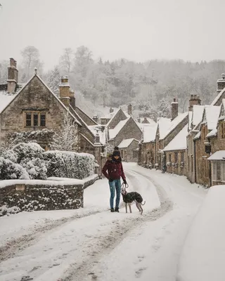 Искусство зимы: Лучшие фото Англии
