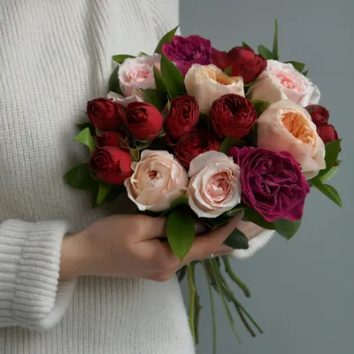Просмотрите прекрасные кустовые розы на фото