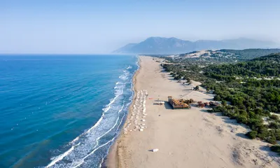 Изображения пляжей Анталии в 4K разрешении