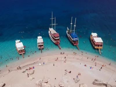 Красивые фотографии пляжей Анталии на 2024 год