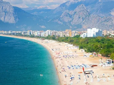 Скачать бесплатно фото пляжей Анталии 2024 года