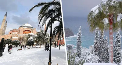 Анталья в феврале: Фотографии зимнего побережья