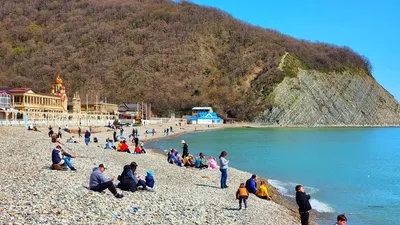 Фото морской гармонии в Архипо-Осиповке: место, где время уходит в море