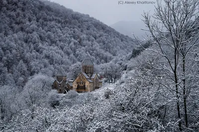Зимние чудеса Армении: загрузите фото в различных форматах