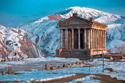 Армянская природа зимой: скачайте фотографии в разных форматах