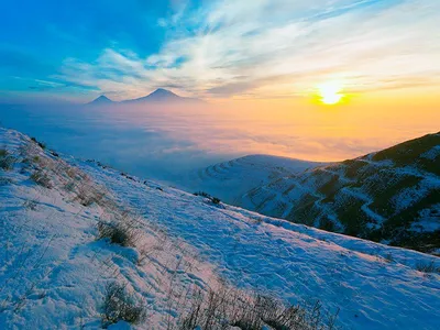 Зимняя сказка в Армении: фотографии для скачивания