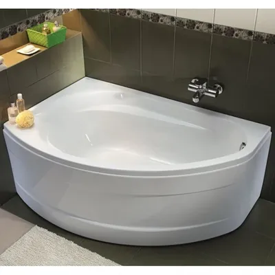 Ванные комнаты с асимметричными ваннами: современный и практичный дизайн