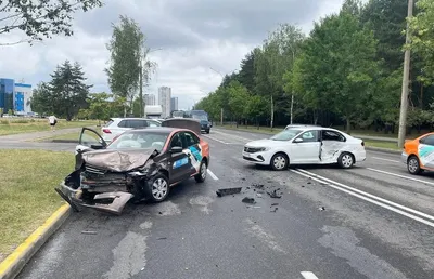 Изображение автомобиля после термического воздействия