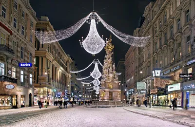 Атмосферные зимние виды Вены: Фото в формате JPG и PNG