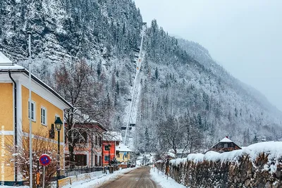 Зимние чудеса в Австрии: Свежие фотографии