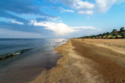 Встреча двух водных просторов: Азовское море и Кучугуры