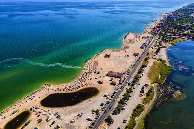 Оазис солнца и песка: Загляните на пляж Азовского моря через эти фото