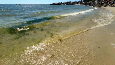 Красивые фотомоменты Азовского моря Седово в высоком разрешении