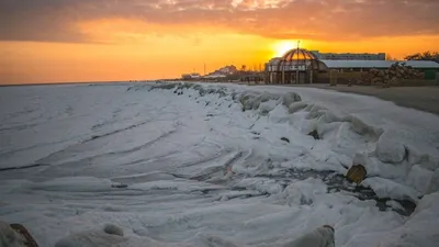 Зимняя симфония природы: Картинки Азовского моря