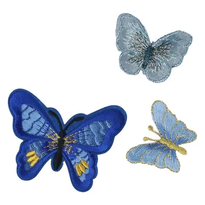 Фотка синей бабочки, запечатлевшая красоту природы