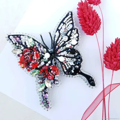 Фото бабочек из бисера - уникальные изображения