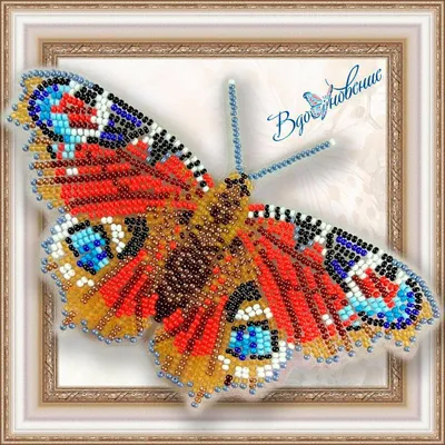Фото бабочек из бисера в высоком разрешении
