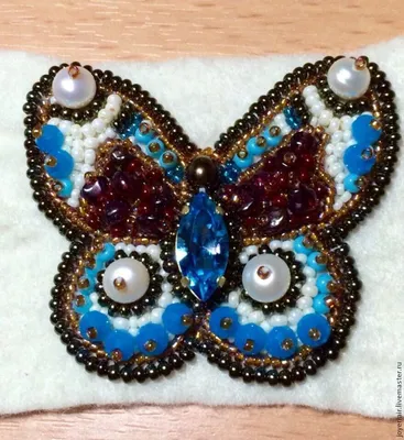 Бабочки из бисера - коллекция фотографий для ценителей