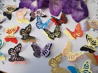 Впечатляющие изображения бумажных бабочек: разные форматы для выбора