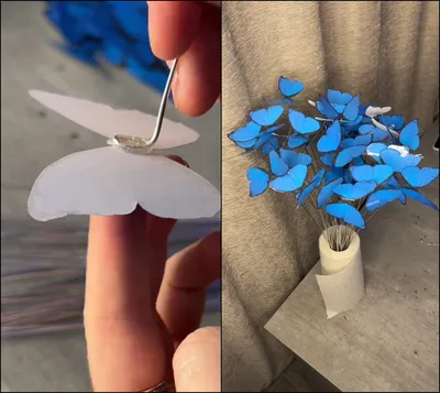Бабочки из бумаги: изображения доступны в разных форматах для скачивания