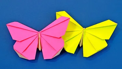 Уникальные фотографии бумажных бабочек: выберите формат для скачивания