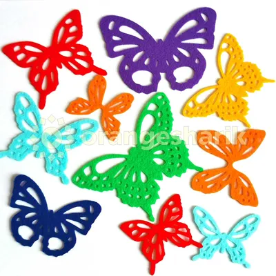 Фото, картинки и изображения бабочек из фетра: выберите свой идеальный размер и формат