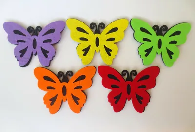 Коллекция фотографий бабочек из фетра: полетите в мир красоты