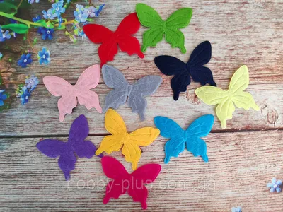 Бабочки из фетра: мастерские работы ваших мечт