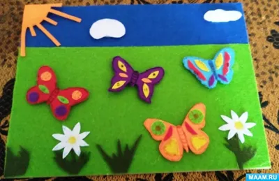 Бабочки из фетра: искусство создания удивительных образов