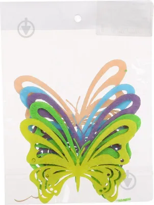 Бабочки из фетра: мастерски сделанные украшения в вашем доме