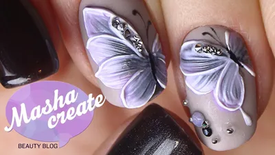 Обновление вашего маникюра: изображения бабочек на ногтях