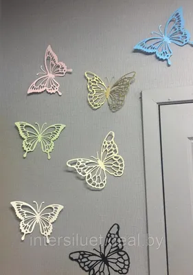 Бабочки-красавицы на потолке
