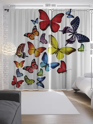 Красочные изображения бабочек на шторы: создайте атмосферу нежности и красоты