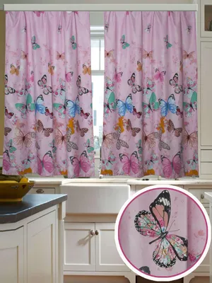 Уникальные фотографии бабочек на шторы: декорируйте свой дом по-своему