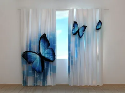 Картинка с бабочками на шторы: большой выбор фотографий для вашего оформления