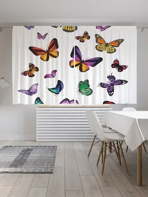 Фотоархив бабочек на шторы: выбирайте из большого количества изображений